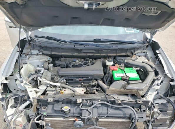 5N1AT2MV3GC743351 2016 NISSAN ROGUE Silver Շարժիչի բաժամունքի տեսք