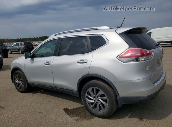 5N1AT2MV3GC743351 2016 NISSAN ROGUE Silver Հետևի ձախ