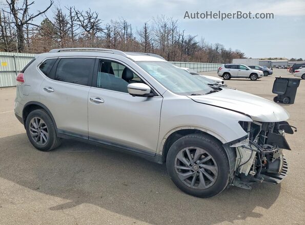 5N1AT2MV3GC743351 2016 NISSAN ROGUE Silver Առջևի աջ