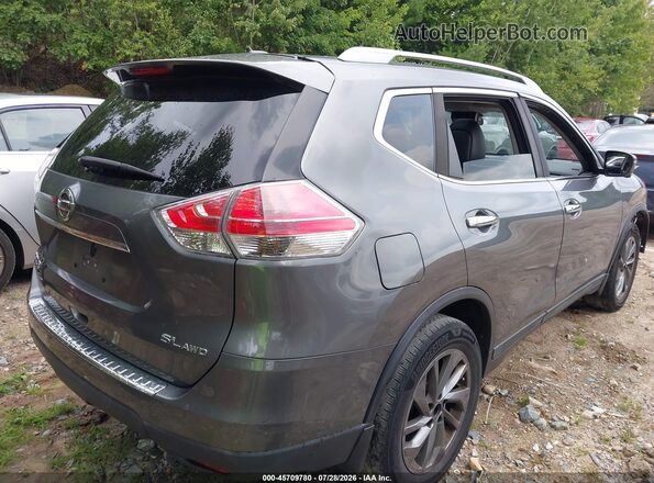 5N1AT2MV3GC766743 2016 NISSAN ROGUE Серый Задняя правая четверть
