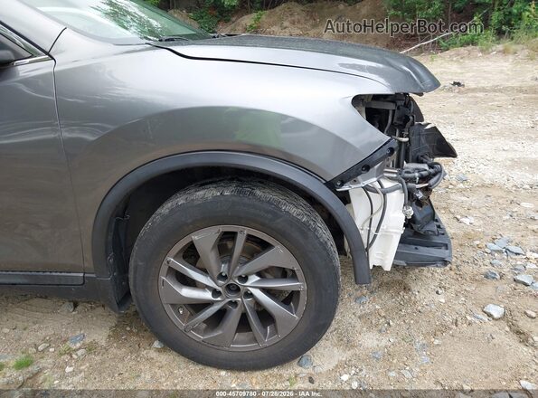 5N1AT2MV3GC766743 2016 NISSAN ROGUE Серый Вид задней части салона