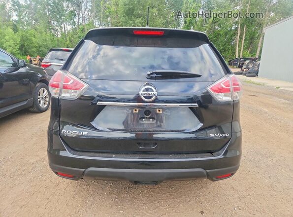 5N1AT2MV3GC788922 2016 NISSAN ROGUE Black Vista trasera