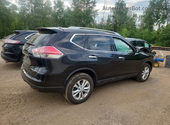 5N1AT2MV3GC788922 2016 NISSAN ROGUE Black Trasero derecho