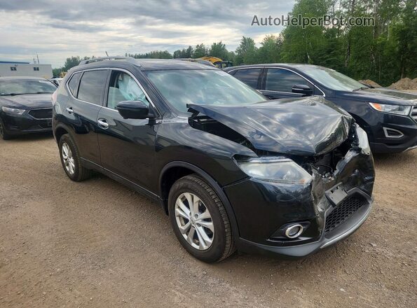 5N1AT2MV3GC788922 2016 NISSAN ROGUE Black Delantero derecho