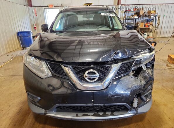 5N1AT2MV3GC810501 2016 NISSAN ROGUE Black Вид спереду