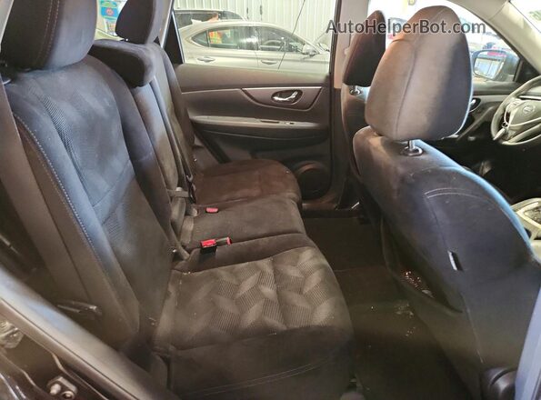 5N1AT2MV3GC810501 2016 NISSAN ROGUE Black Вид задньої частини салону