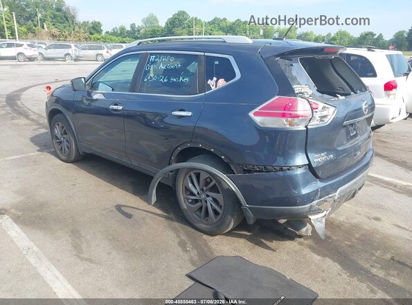 5N1AT2MV3GC811390 2016 NISSAN ROGUE Gray უკანა მარცხენა