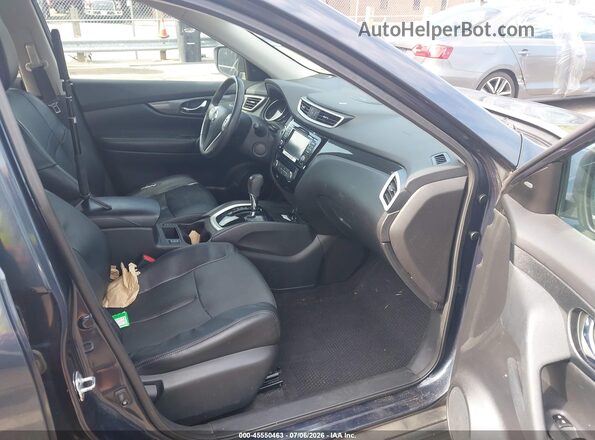 5N1AT2MV3GC811390 2016 NISSAN ROGUE Gray წინა სალონის ხედი