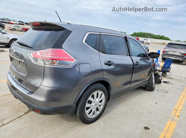 5N1AT2MV3GC815648 2016 NISSAN ROGUE Gray Tył prawy