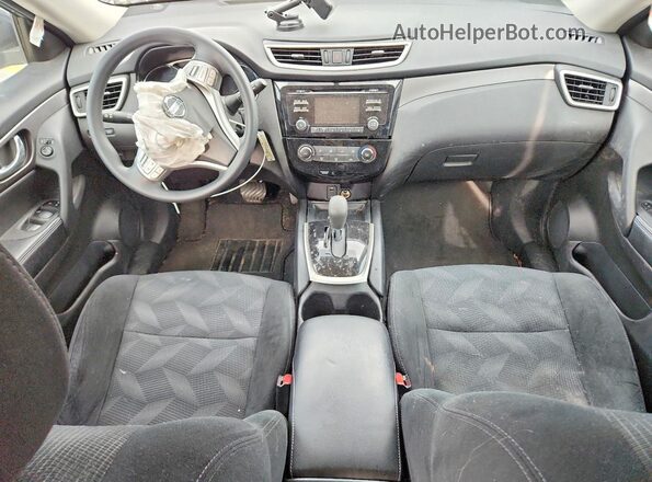 5N1AT2MV3GC815648 2016 NISSAN ROGUE Gray Widok deski rozdzielczej