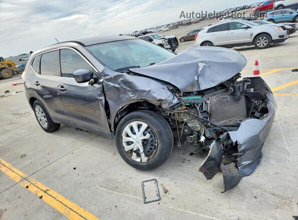 5N1AT2MV3GC815648 2016 NISSAN ROGUE Gray Przód prawy