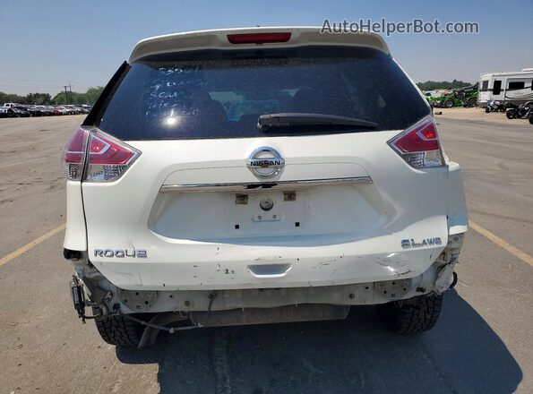 5N1AT2MV3GC840209 2016 NISSAN ROGUE White Widok z tyłu