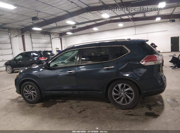5N1AT2MV3GC853896 2016 NISSAN ROGUE Blue Widok wnętrza 360 stopni