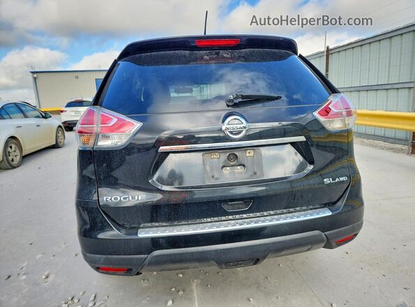 5N1AT2MV3GC854952 2016 NISSAN ROGUE Black უკანა ხედი