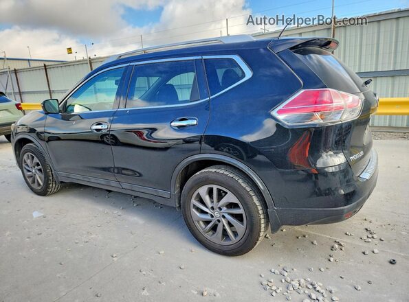5N1AT2MV3GC854952 2016 NISSAN ROGUE Black უკანა მარცხენა
