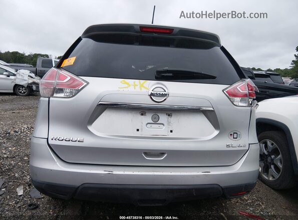 5N1AT2MV3GC876689 2016 NISSAN ROGUE Серебряный Вид щитка приборов