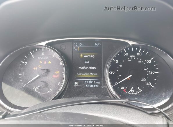 5N1AT2MV3GC893010 2016 NISSAN ROGUE White Vista de los asientos traseros