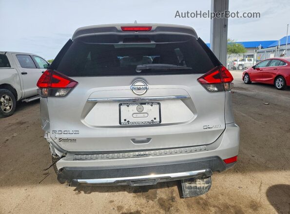 5N1AT2MV3HC779199 2017 NISSAN ROGUE Silver Вид ззаду