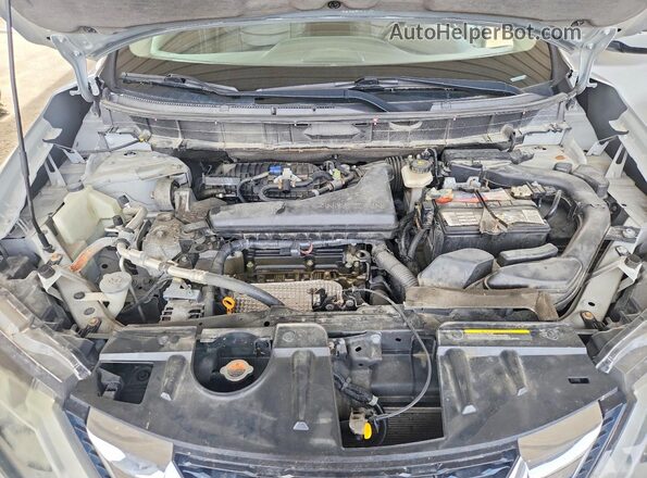 5N1AT2MV3HC779199 2017 NISSAN ROGUE Silver Вид підкапотного простору