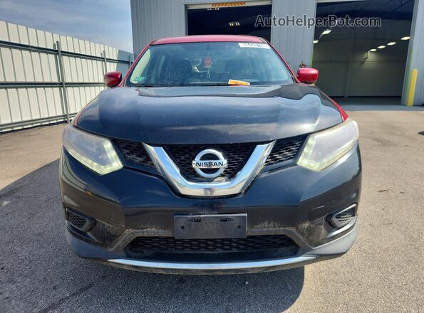 5N1AT2MV3HC779879 2017 NISSAN ROGUE Красный Вид спереди