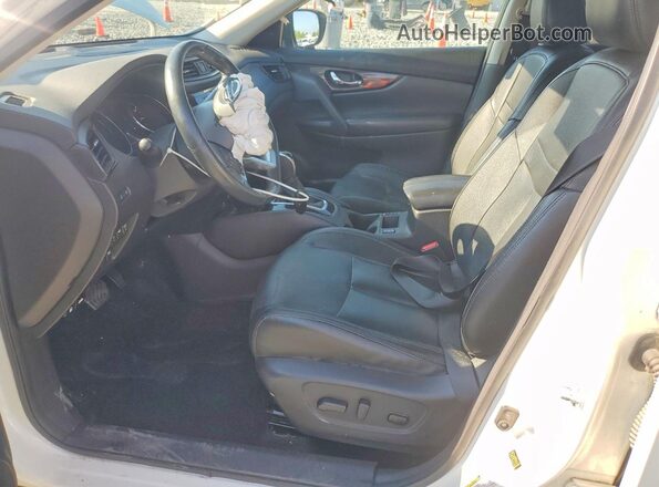 5N1AT2MV3HC794656 2017 NISSAN ROGUE White წინა სალონის ხედი
