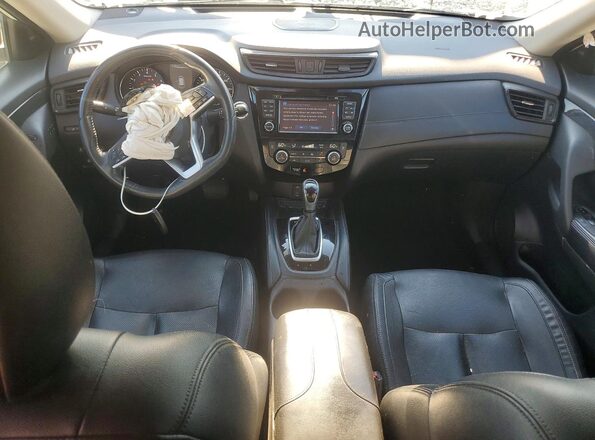 5N1AT2MV3HC794656 2017 NISSAN ROGUE White წინა პანელის ხედი
