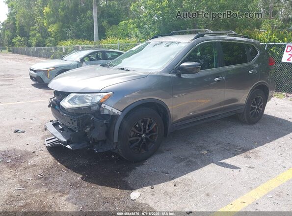 5N1AT2MV3HC801217 2017 NISSAN ROGUE Gray Przód lewy