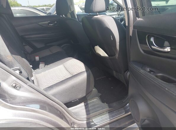 5N1AT2MV3HC801217 2017 NISSAN ROGUE Gray Widok naklejki z numerem VIN