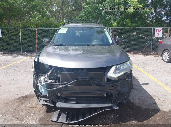 5N1AT2MV3HC801217 2017 NISSAN ROGUE Gray Widok z przodu