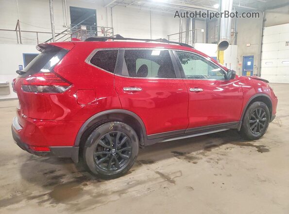 5N1AT2MV3HC802920 2017 NISSAN ROGUE Red Trasero derecho