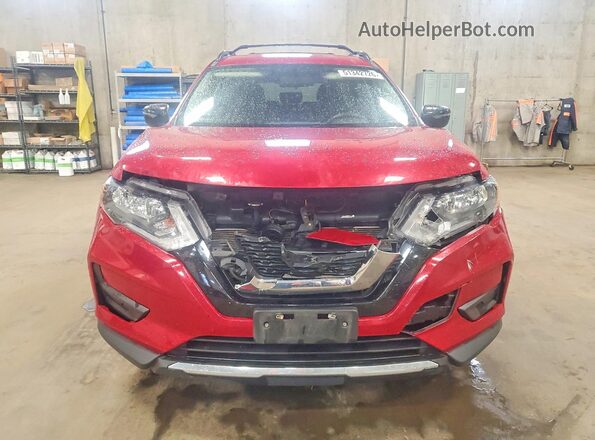 5N1AT2MV3HC802920 2017 NISSAN ROGUE Red Vista frontal