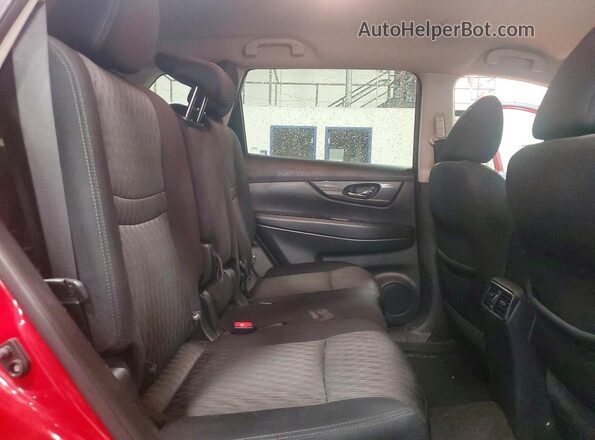 5N1AT2MV3HC802920 2017 NISSAN ROGUE Red Vista interior trasera