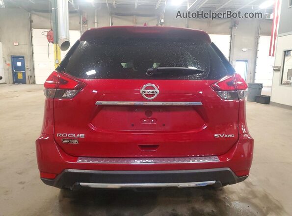 5N1AT2MV3HC802920 2017 NISSAN ROGUE Red Vista trasera