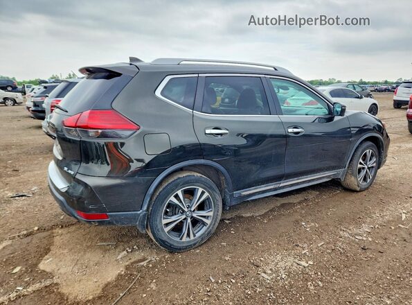 5N1AT2MV3HC834170 2017 NISSAN ROGUE Black Tył prawy