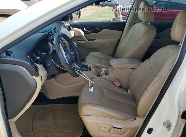 5N1AT2MV3HC848876 2017 NISSAN ROGUE White Vista interior delantera