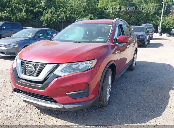 5N1AT2MV3JC770167 2018 NISSAN ROGUE Red Przód lewy