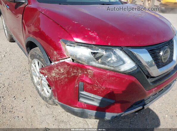 5N1AT2MV3JC770167 2018 NISSAN ROGUE Red Widok z przodu