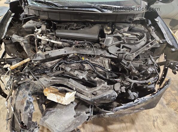 5N1AT2MV3JC770301 2018 NISSAN ROGUE Black Engine compartment view