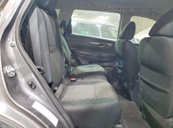 5N1AT2MV3JC771240 2018 NISSAN ROGUE Серый Вид задней части салона