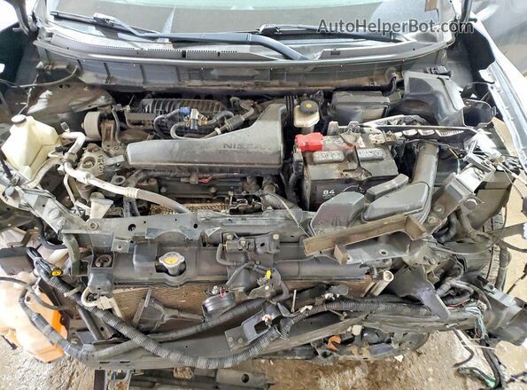 5N1AT2MV3JC771240 2018 NISSAN ROGUE Серый Вид подкапотного пространства