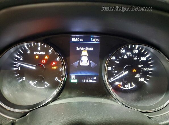 5N1AT2MV3JC771240 2018 NISSAN ROGUE Серый Вид щитка приборов