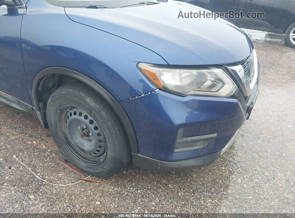 5N1AT2MV3JC791763 2018 NISSAN ROGUE Blue Դիմացի տեսք