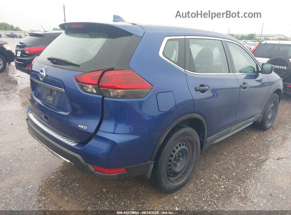 5N1AT2MV3JC791763 2018 NISSAN ROGUE Blue Հետևի աջ