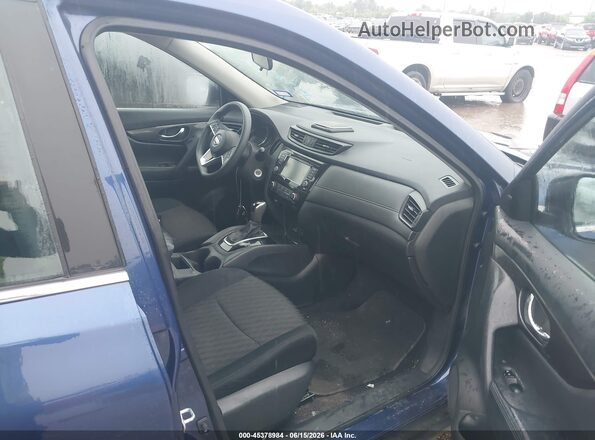 5N1AT2MV3JC791763 2018 NISSAN ROGUE Blue Սալոնի դիմացի տեսք