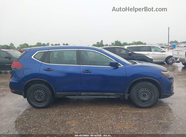 5N1AT2MV3JC791763 2018 NISSAN ROGUE Blue Սալոնի հետևի տեսք