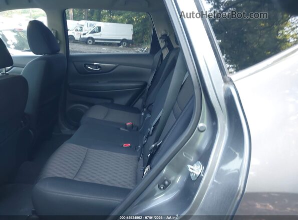 5N1AT2MV3JC810103 2018 NISSAN ROGUE Gray Vista de la etiqueta del VIN