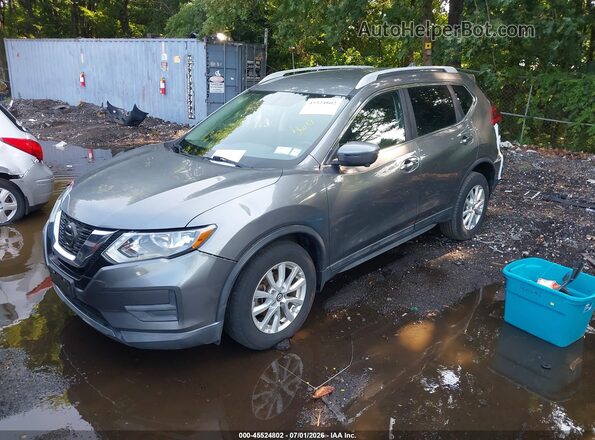 5N1AT2MV3JC810103 2018 NISSAN ROGUE Gray Vista tres cuartos delantera izquierda