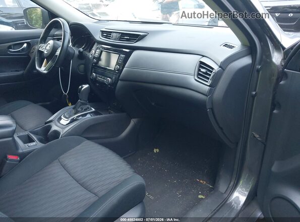 5N1AT2MV3JC810103 2018 NISSAN ROGUE Gray Vista interior delantera