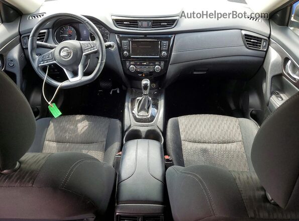 5N1AT2MV3JC819738 2018 NISSAN ROGUE Бордовый Вид панели приборов