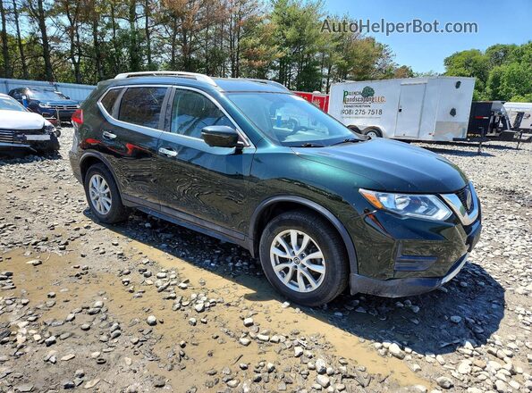 5N1AT2MV3JC831954 2018 NISSAN ROGUE Green Przód prawy